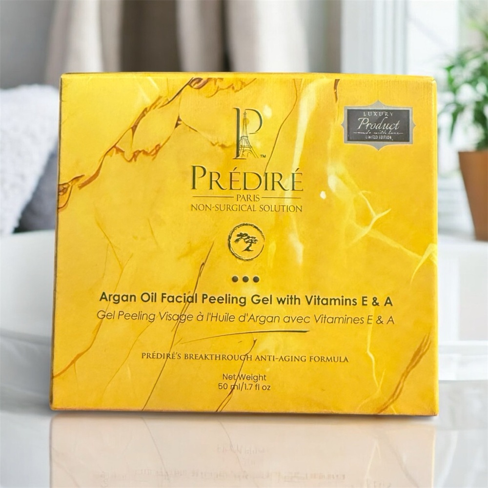 Predire Paris Argan Oil Facial Peeling Gel with Vitamin E & A